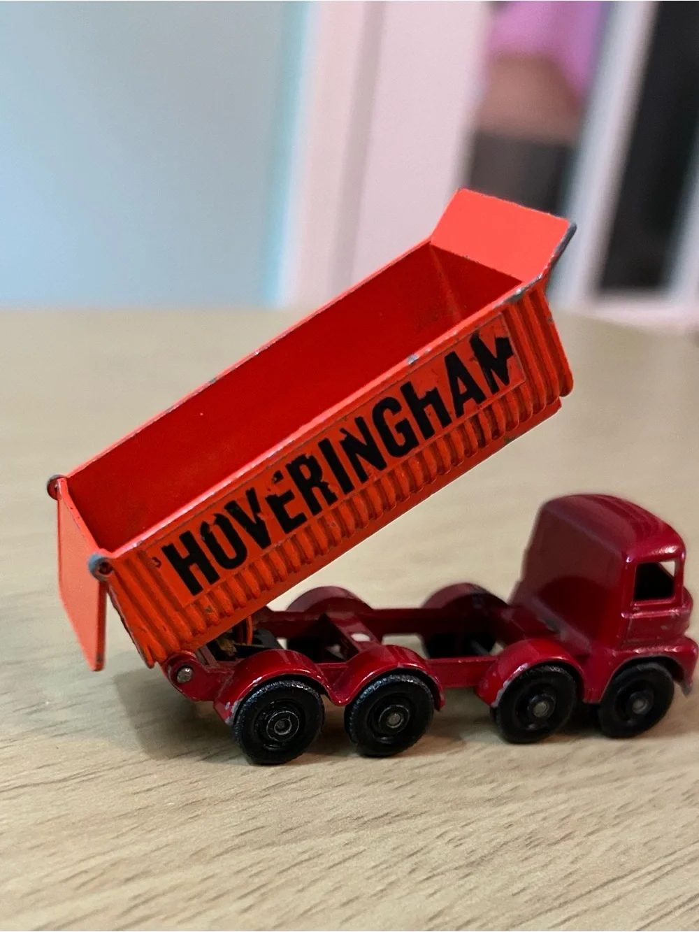 Hoveringham Tipper Matchbox Car
